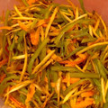 1035's cooksnap of when they made ゴボウ＆切り昆布のきんぴら☆簡単.