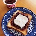 oyuking's cooksnap of when they made 小倉トースト.