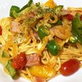 Mi〜ちゃん's cooksnap of when they made ナポリタン風焼きそば.