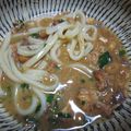 yhiroko's cooksnap of when they made ひっぱりうどん.