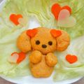 あくびぃー's cooksnap of when they made 今年も作ったよ♪愛犬のケーキご飯！.