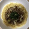 かおり♡♡♡'s cooksnap of when they made 大豆のお肉の肉みそスパゲティ.