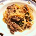 きらら15's cooksnap of when they made コストコプルコギでヘルシーチャプチェ♡.