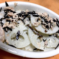 いせご's cooksnap of when they made 蓮根とひじきのサクサクツナマヨサラダ.