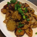 あやかときょうこ's cooksnap of when they made 簡単♡レンコンとさつまいもの甘辛炒め.
