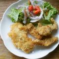 花時計咲いた's cooksnap of when they made 簡単に！サクッと柔らかチキンカツ☆.