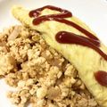 yomogiiii's cooksnap of when they made 木綿豆腐オムライス.