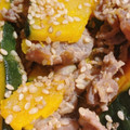 りーとぽん's cooksnap of when they made かぼちゃと豚肉の甘辛炒め.