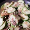 ☆トコ☆'s cooksnap of when they made 簡単☆いわし缶と胡瓜の和えもの.