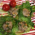 こうきとだいきママ's cooksnap of when they made キノコたっぷり☆レタスしゅうまい.