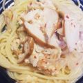 クックYTOPKM☆'s cooksnap of when they made キムチとサラダチキンの＊クリームパスタ＊.