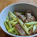 gongmei's cooksnap of when they made アスパラとウインナー炒め★マスタード風味.
