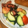 ぽこたんぽ's cooksnap of when they made トマトとキュウリの塩こんぶチーズサラダ.