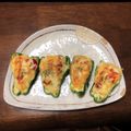 ❁Yomogi❁'s cooksnap of when they made ピーマンのポテサラ焼き.