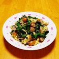 ドルフィンサーモン's cooksnap of when they made ほうれん草の玉子炒め.