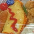 ぐうたら主婦みん's cooksnap of when they made オムライス弁当.