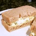 White_Bear's cooksnap of when they made ピクルスいっぱい豪快タマゴサンド♪.