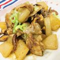 U☆kaoru's cooksnap of when they made 簡単・美味しい♪大根と豚バラの甘辛炒め.
