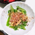 ♡のんちゃ♡♡'s cooksnap of when they made ピーマンベーコンしめじのオイマヨ炒め.