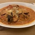 dpmeju410's cooksnap of when they made サバ缶とトマト缶でナスのチーズドリア☆.