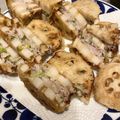 たまゴン♪'s cooksnap of when they made いつかあなたに♡蓮根の豚肉挟み天ぷら.