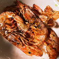 kaogege's cooksnap of when they made えびの殻だけ唐揚げ.