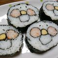 のっちーに's cooksnap of when they made アンパンマン太巻き＊のり巻き＊キャラ弁♡.