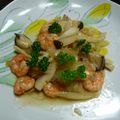 我儘さん's cooksnap of when they made エビとエリンギの炒め物.