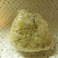 りこたろ～'s cooksnap of when they made 炊飯器で、じゃこ入り玄米おにぎり.