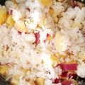 ハル07's cooksnap of when they made さつまいもごはん♡*.