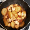 ぴぇま's cooksnap of when they made 鶏肉と大根の煮物✨.