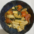 asupipi's cooksnap of when they made エリンギとトマトのバジルバター炒め.