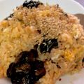 marica猫's cooksnap of when they made 炊飯器で簡単炊き込みキムチ炒飯.