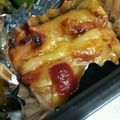 おりょせん's cooksnap of when they made 簡単お弁当✿ウィンナーケチャチーズ焼き.