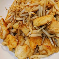とかげのおかあさん's cooksnap of when they made 簡単☆鶏胸肉の焼肉のたれ炒め.