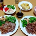 peteco's cooksnap of when they made ステーキの焼き方(ミディアムレアぐらい).