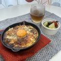 クック6ZRW4V☆'s cooksnap of when they made 余ったかれーの焼きカレー.