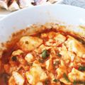 hina♠'s cooksnap of when they made レンジで簡単肉無し麻婆豆腐.