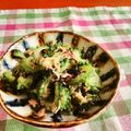 赤い電話's cooksnap of when they made ゴーヤとツナの塩昆布和え.