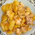 しゃららららん's cooksnap of when they made 材料2つ時短テクあり！鶏じゃがの甘辛焼き.
