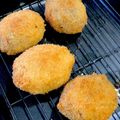 pippi36ハーフ's cooksnap of when they made じゃがいもコロッケ(卵アレルギー対応！).