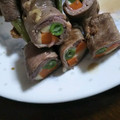 食い道楽になりたい's cooksnap of when they made 野菜とチーズの肉巻きマッキー＊照り焼き風.