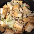 くりっかー's cooksnap of when they made 厚揚げと春キャベツの味噌バター炒め.