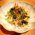 イシポン's cooksnap of when they made みつばと油揚げとエノキのお浸し.