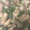 くりっかー's cooksnap of when they made 鶏肉と新玉ねぎのシンプル炒め.