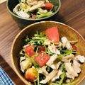 hiro_aya's cooksnap of when they made 豆苗と鶏ささみサラダ.