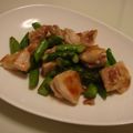 めひっこ's cooksnap of when they made 鶏とアスパラのにんにくマヨ炒め！.