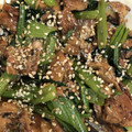 トモちゃんさん's cooksnap of when they made 小松菜とさんま缶のごま和え♪.