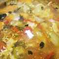 クック34WSNP☆'s cooksnap of when they made 青梗菜とトマトの中華風スープ.