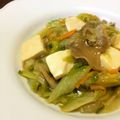 Nappuu's cooksnap of when they made ヘルシー！野菜たっぷり豆腐のうま煮.